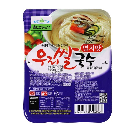 칠갑농산 우리쌀국수 멸치맛